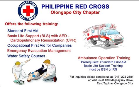 red cross olongapo|Training .